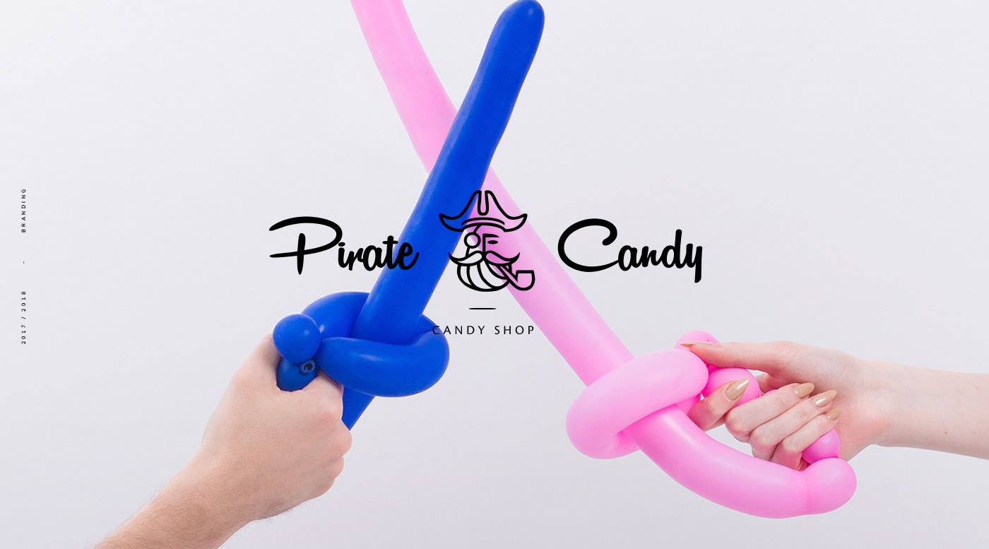 branding  colors pirate Candy Photography  design photoshoot logo shop warsaw