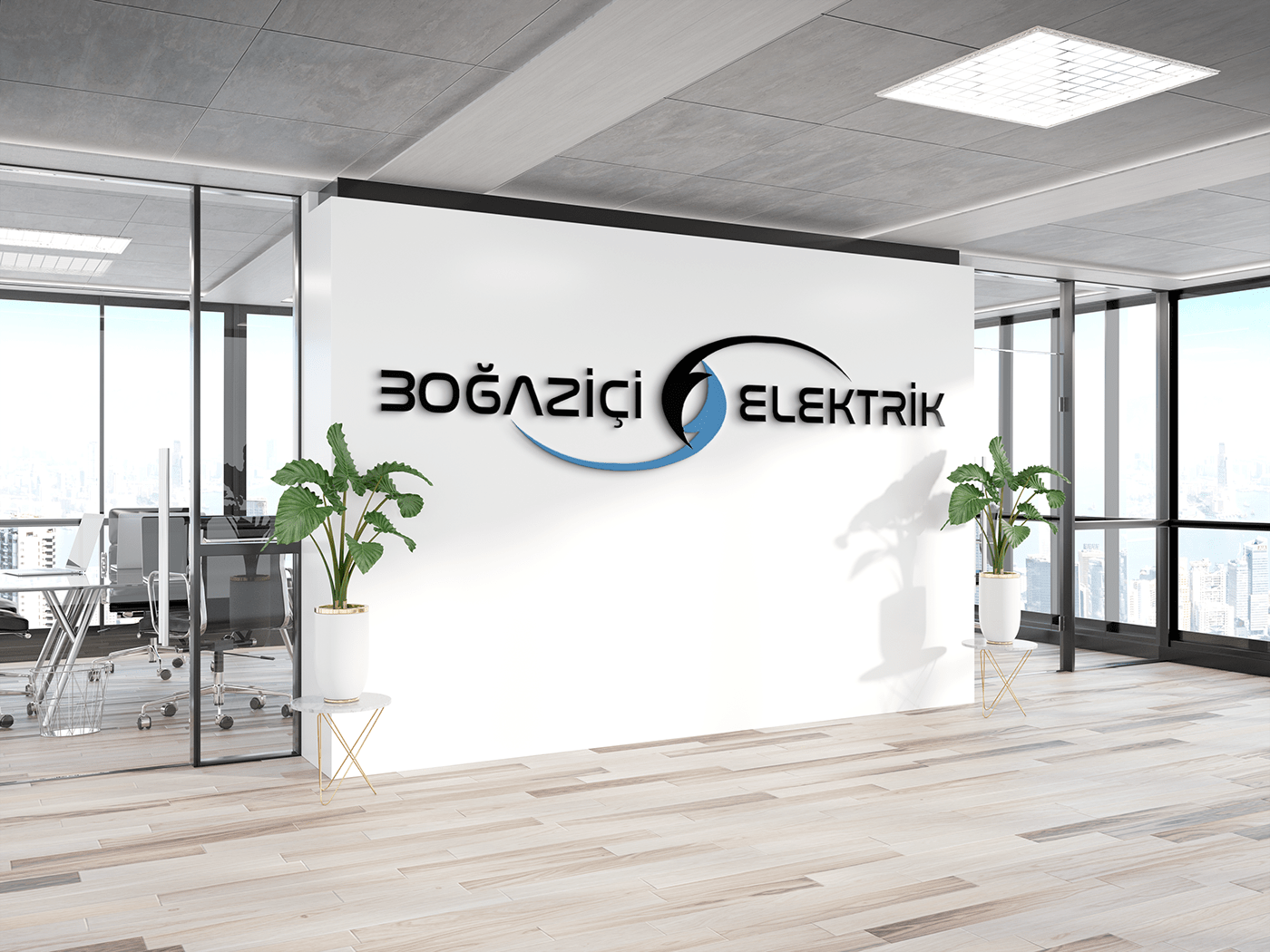 Electrical Engineering electronic led Lighting Design  logo