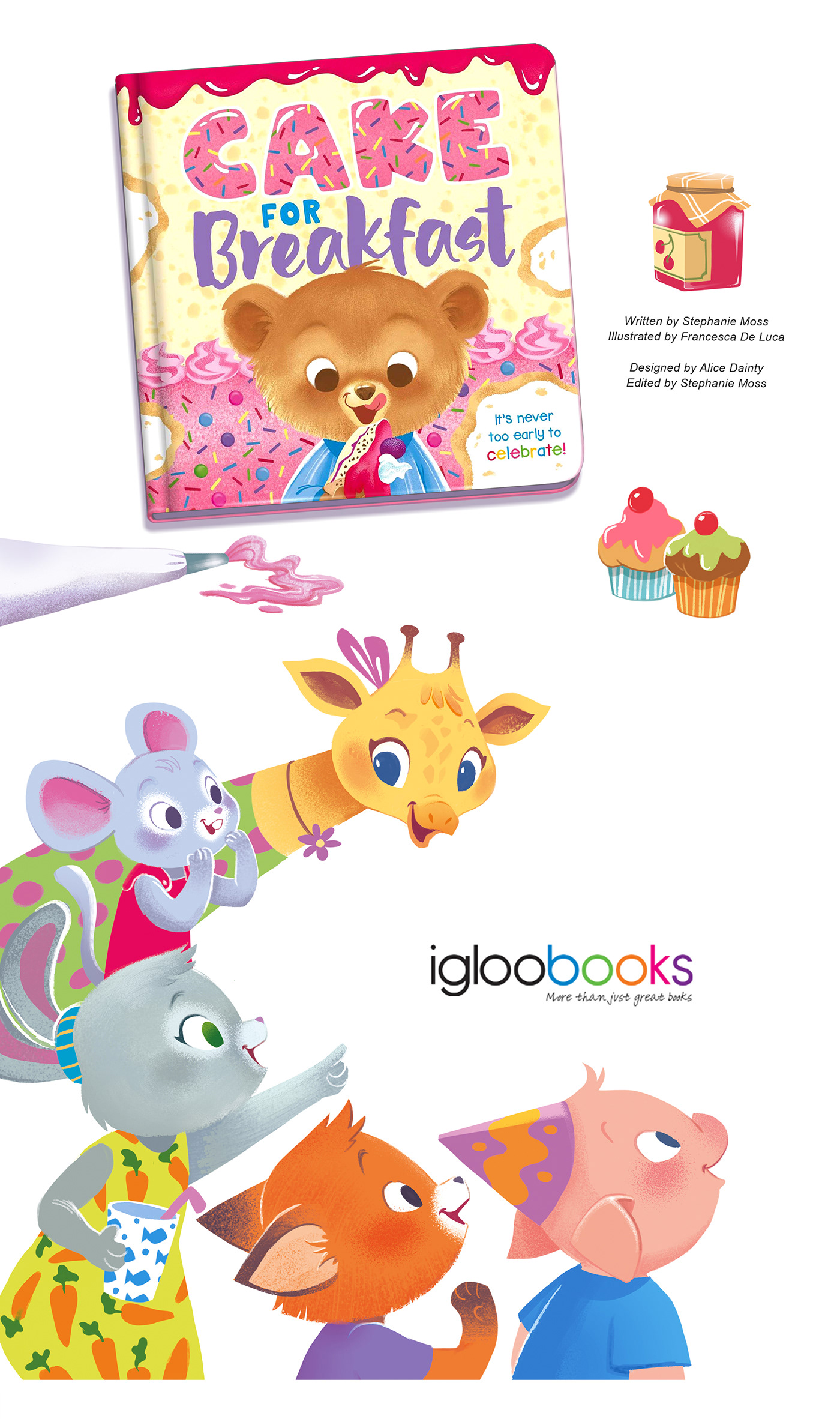 book Character Character design  cute animals digital illustrations painting   party photoshop publishing  
