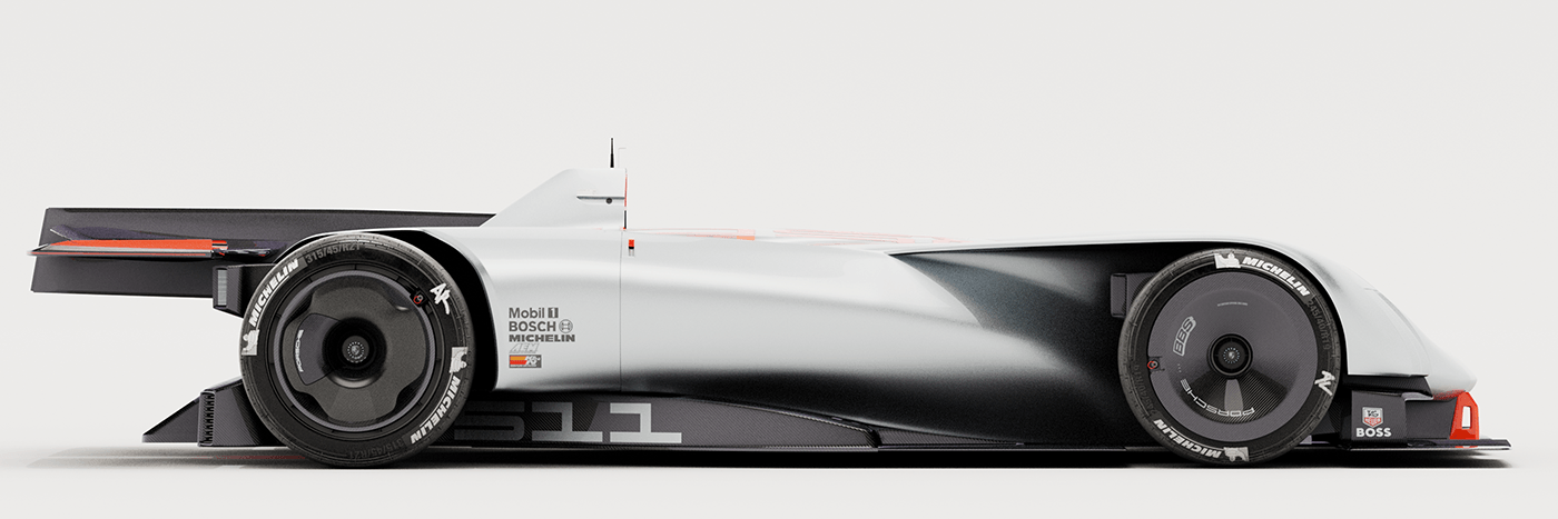 Porsche automotive   3D car CGI blender cardesign portfolio designer race