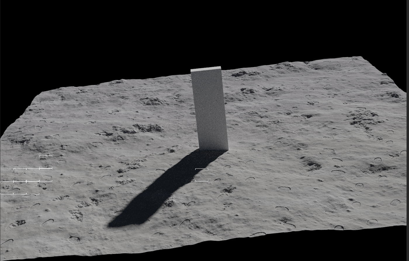 3D challange environment Hum3d lighting Lookdev moon nasa rover Space 