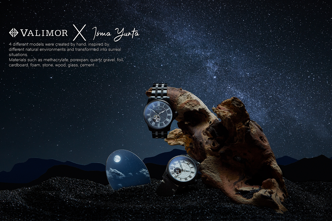 watches outdoor milky way on wood
