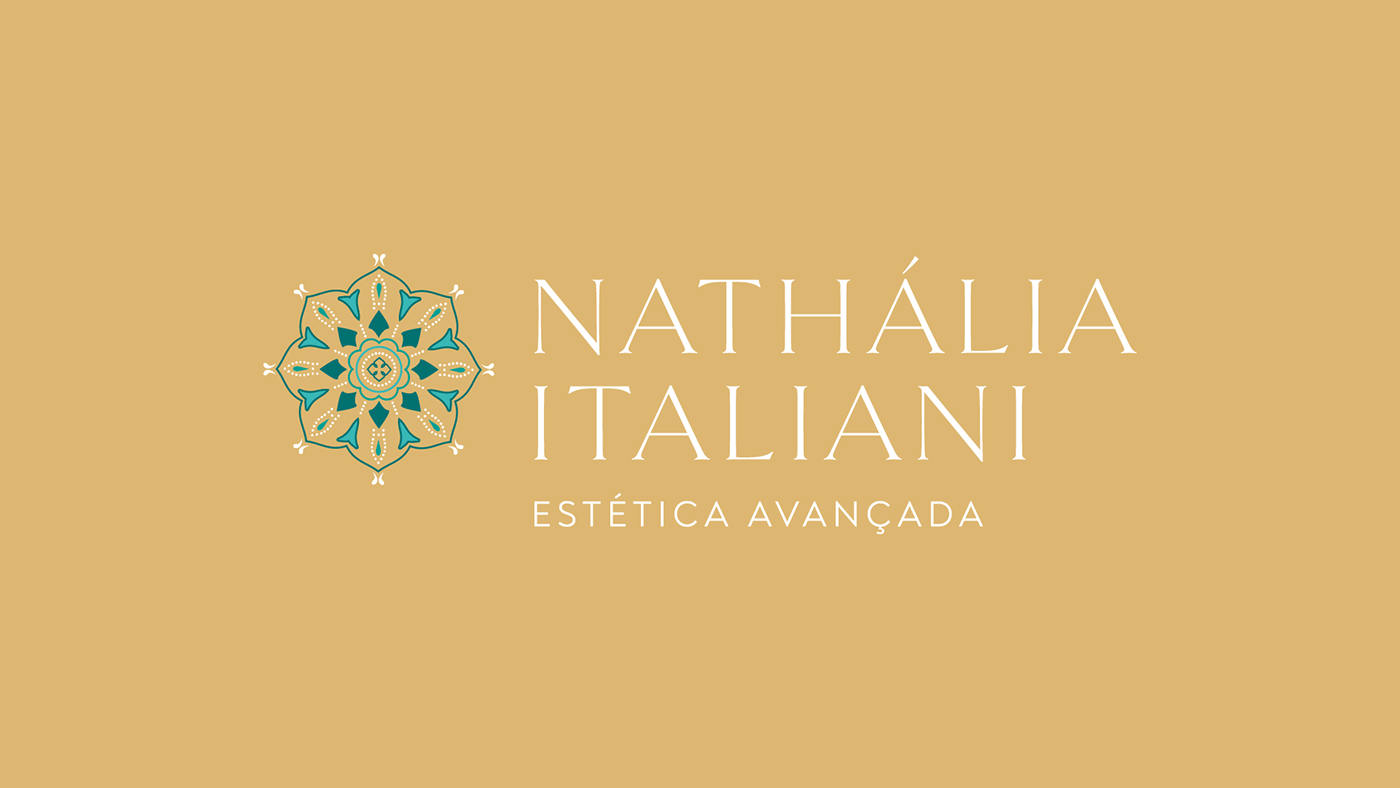 brand identity branding  dermatology estética Estética Avançada identidade visual logo Mandala