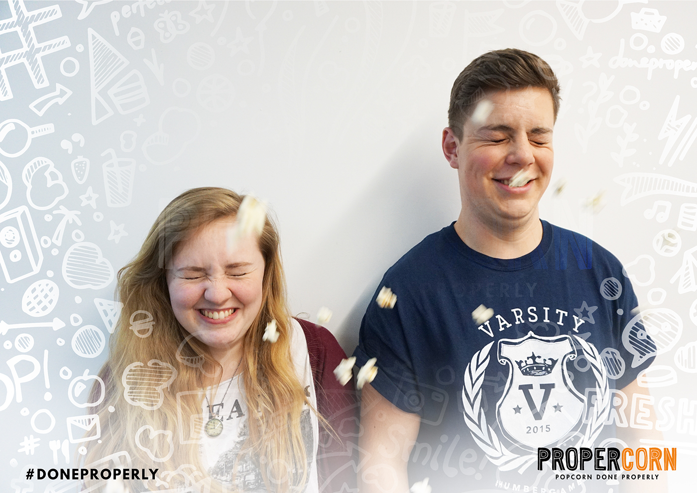ycn YCN 2015 student awards propercorn proper Done Properly life stickers guerrilla Competition brief You Can Now popcorn