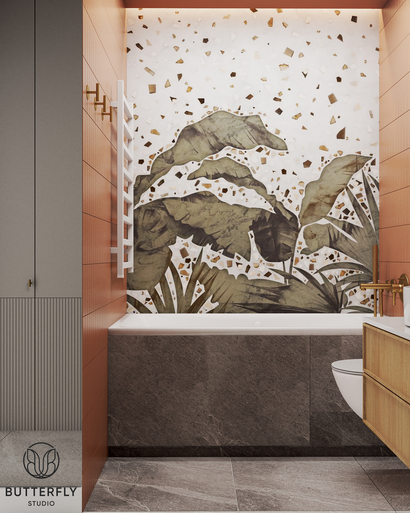 architecture archviz bathroom bathroom design interior design  minimal modern professional Render visualization