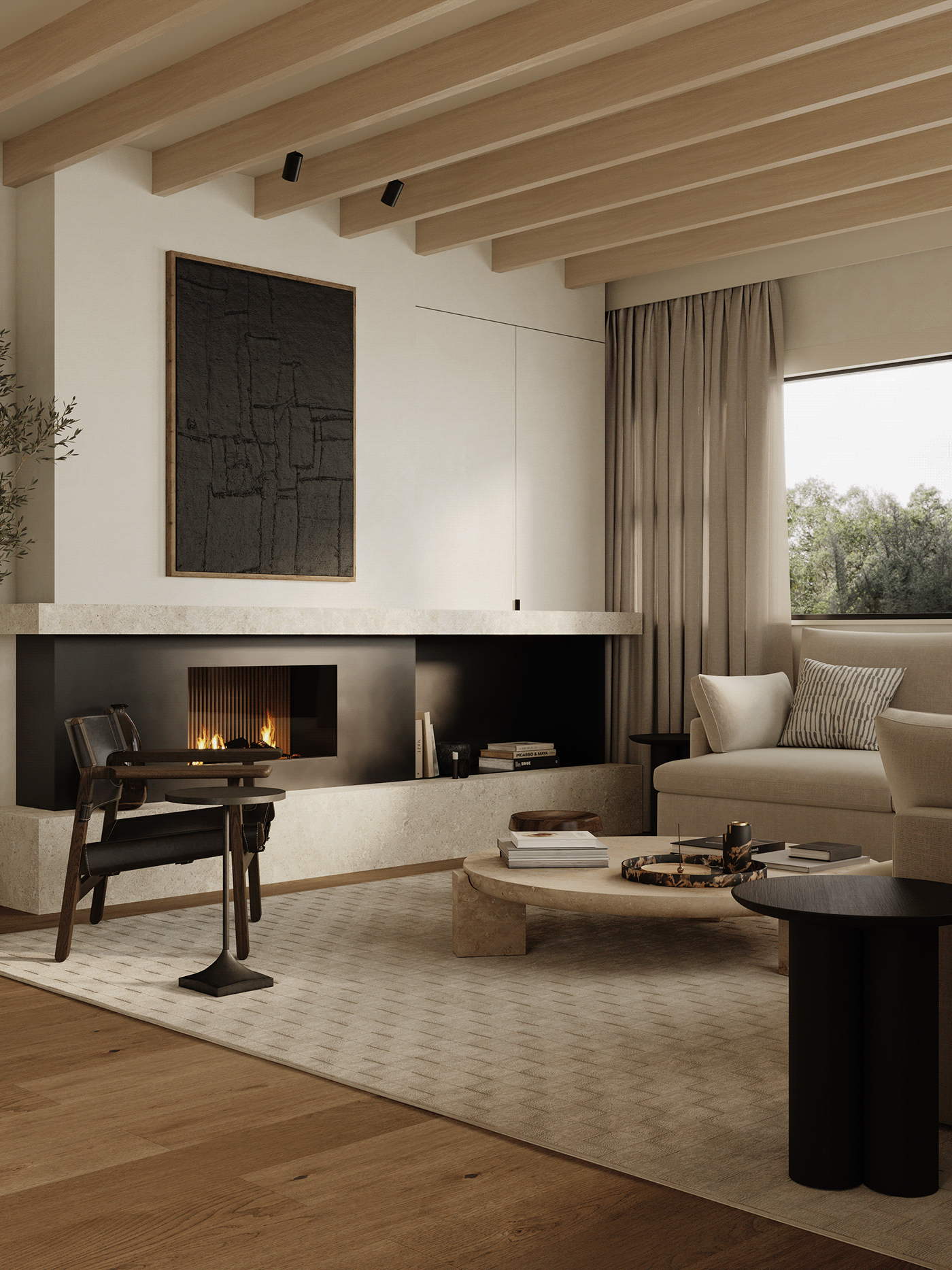 3ds max corona render  visualization archviz corona bedroom design Photorealistic Rendering CGart living room design