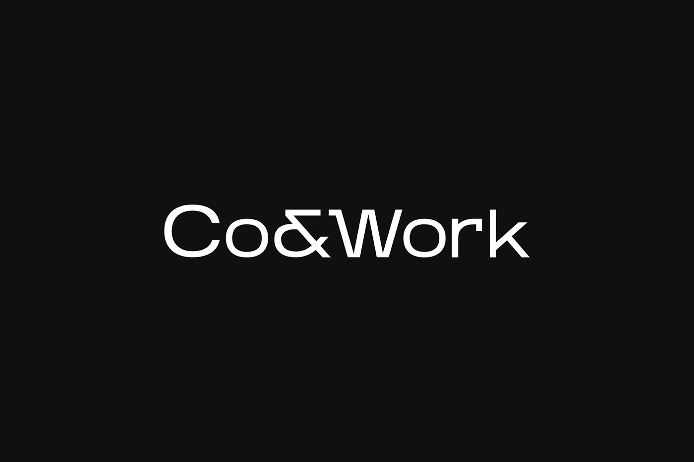 coworking branding  colaboração co&work espaço colabrativo
