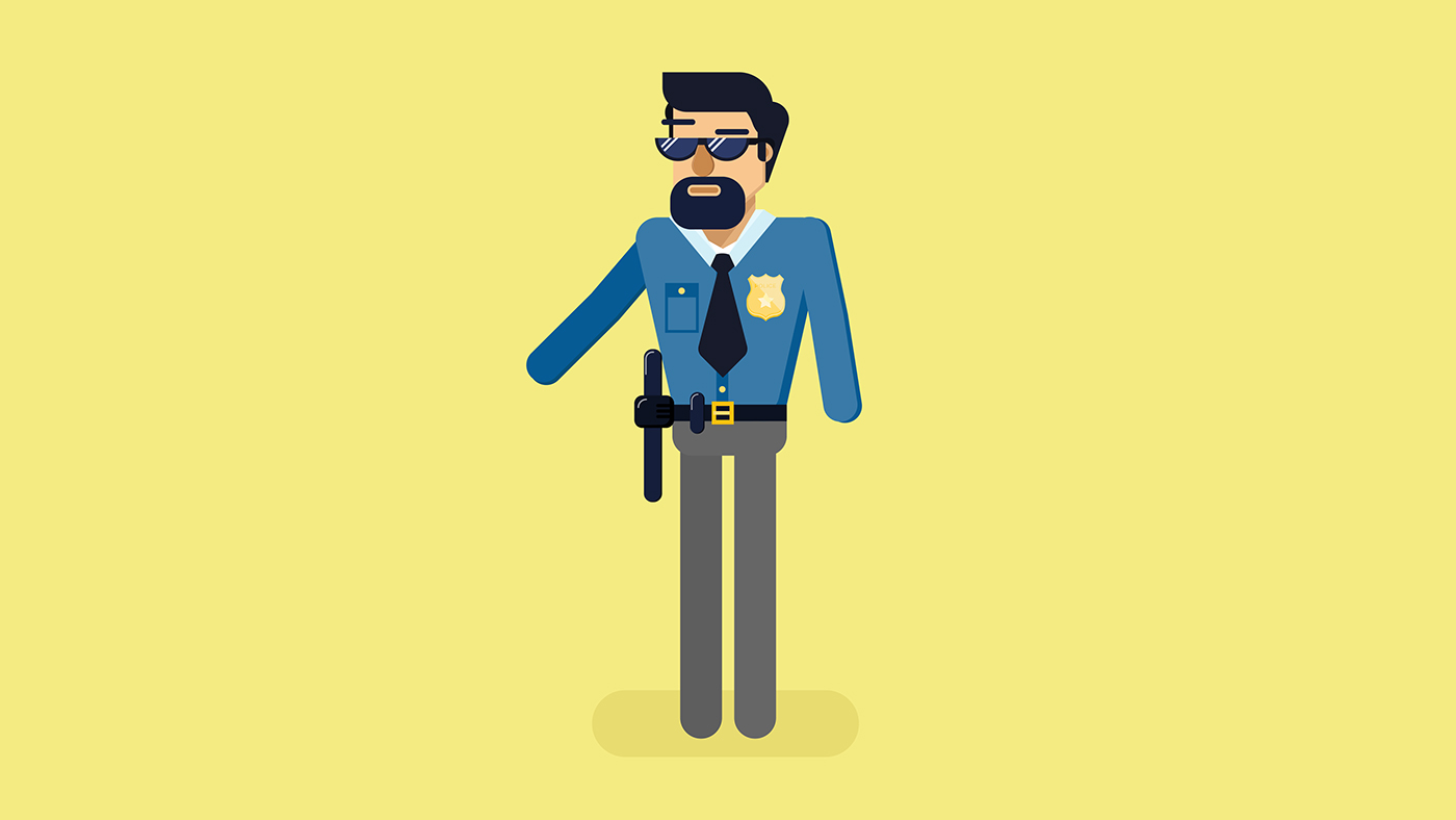 flat infograph infographic Character baby police pregnant nerd ILLUSTRATION  Animation Concept