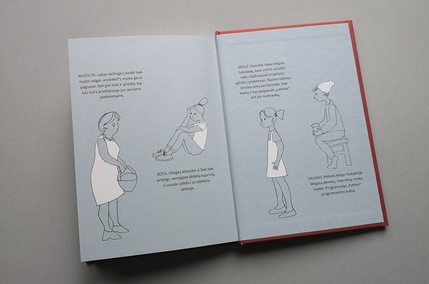 book design illustrations