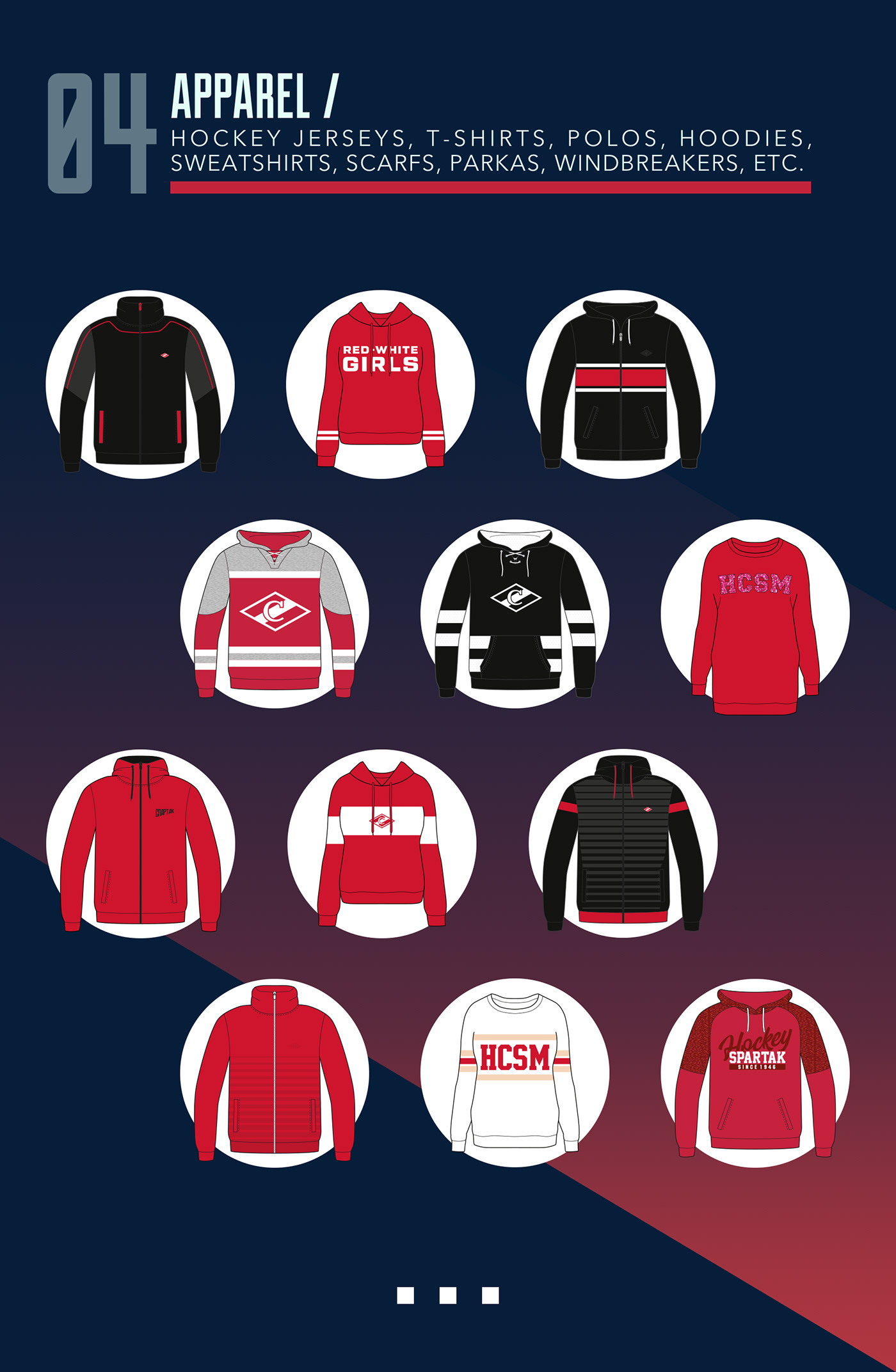hockey jersey NHL KHL Sports Design Spartak Moscow  Spartak social media branding  Web Design 