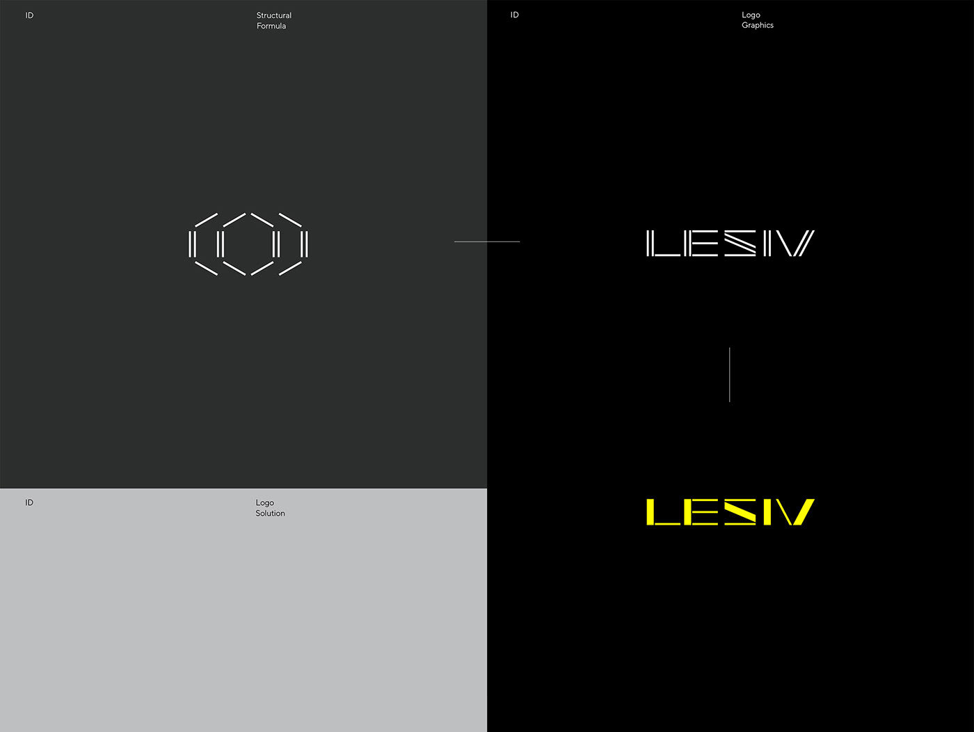 brand identity chemistry design identity lesiv Logo Design Logotype science Technology visual identity
