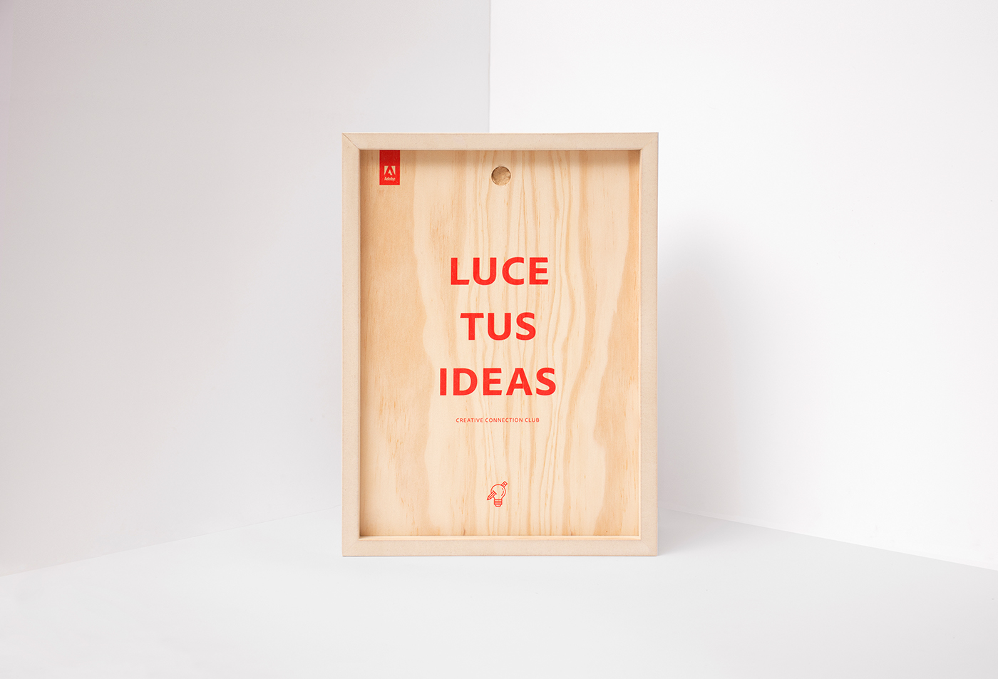 Marketing Directo adobe box caja wood box box kit art direction  editorial graphic design  Packaging