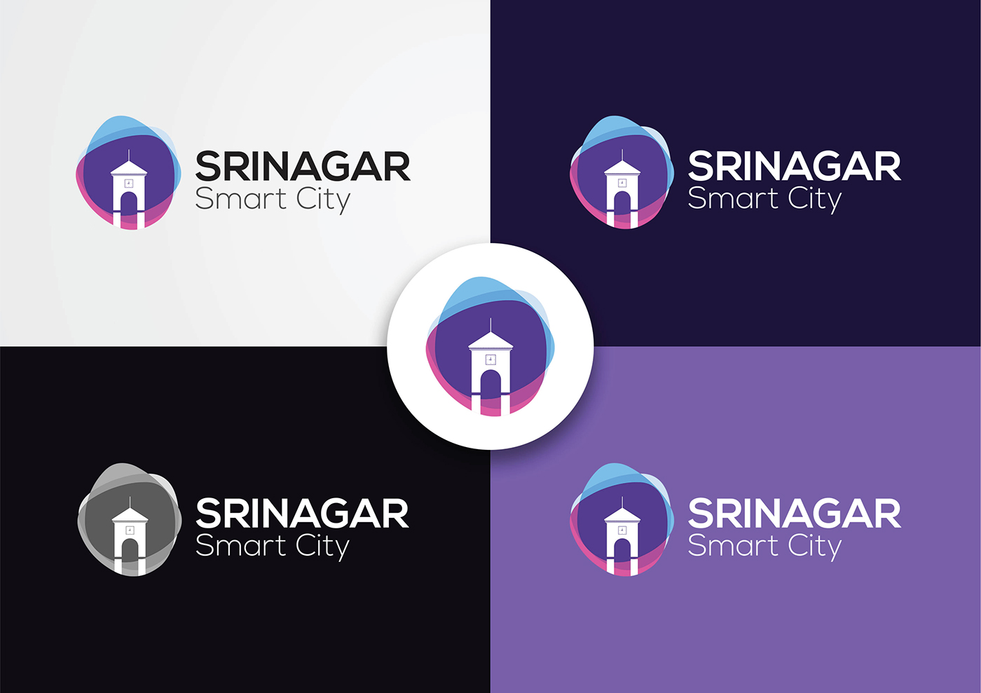 Srinagar Smart City Branding Concept Srinagar smart city