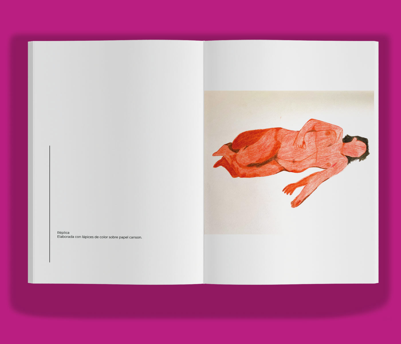 Luisa Gomez Jenny Saville dibujo color arte canson figura humana ilustracion mujer replica