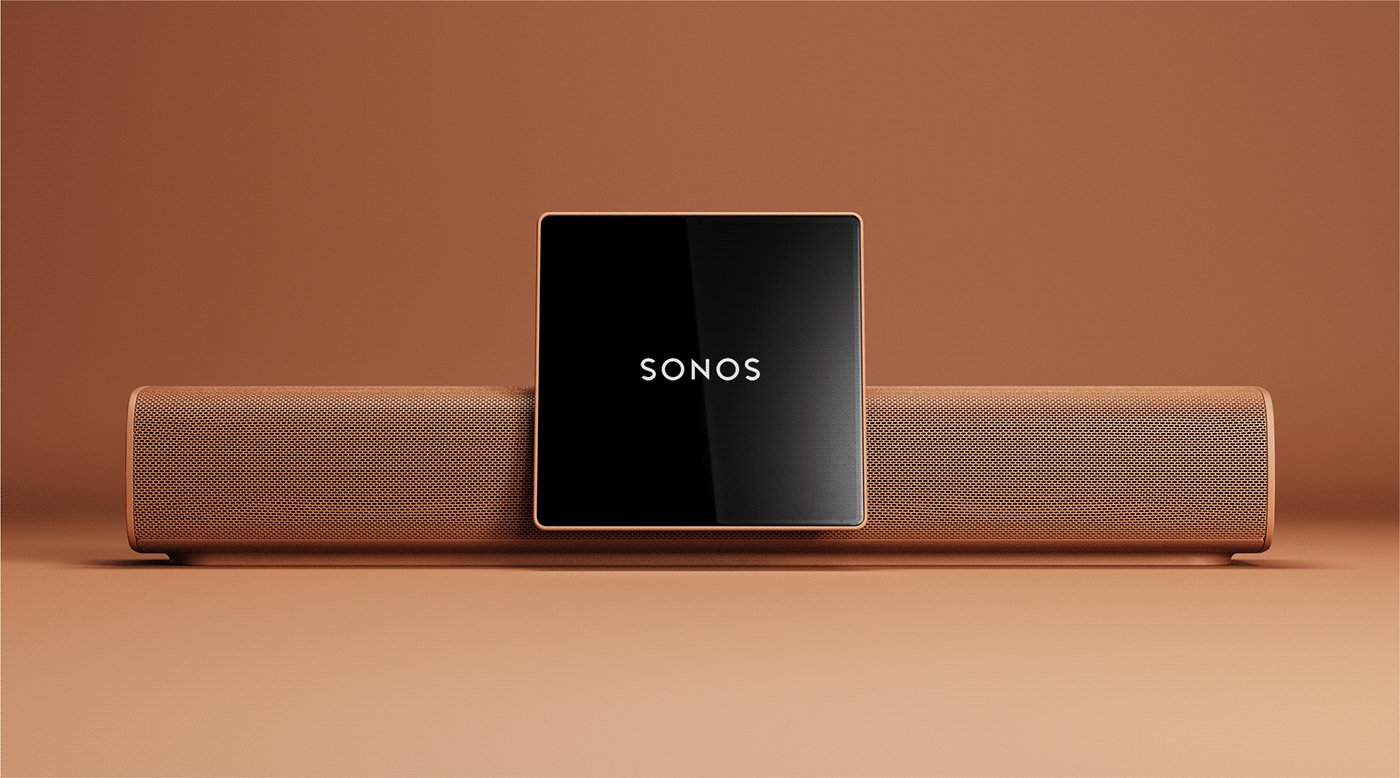 concept design consumer electronics home hub industrial design  product product design  Smart Home Smart Hub Sonos sound bar