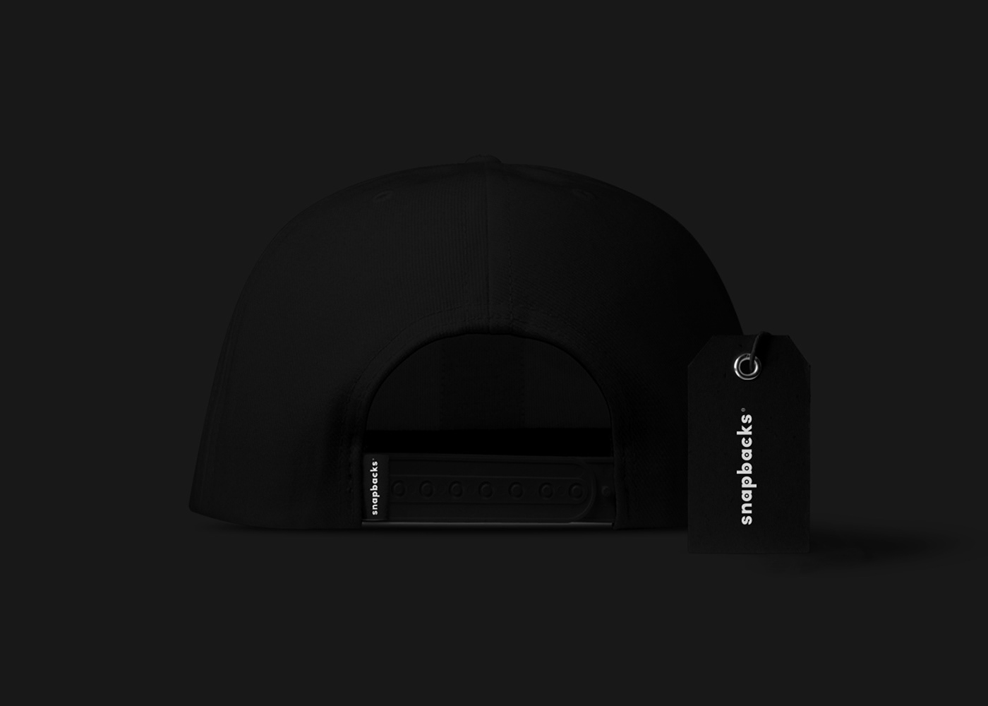 logo brand headwear snapback black redesign store prague White minimal