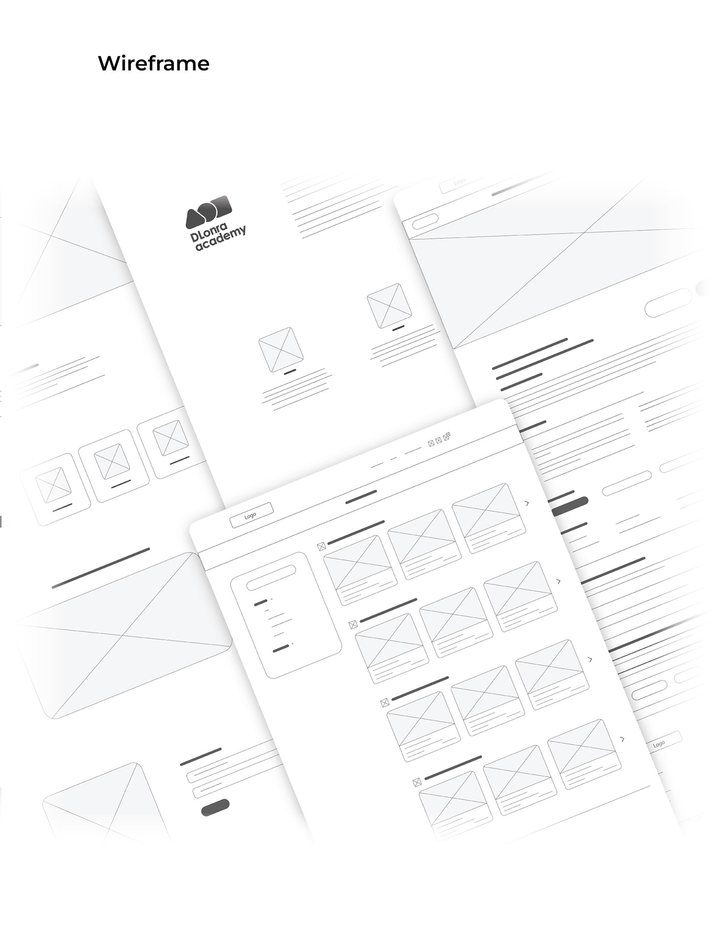academy college Education graphic design  landing page UI/UX University user interface Web Design  Website