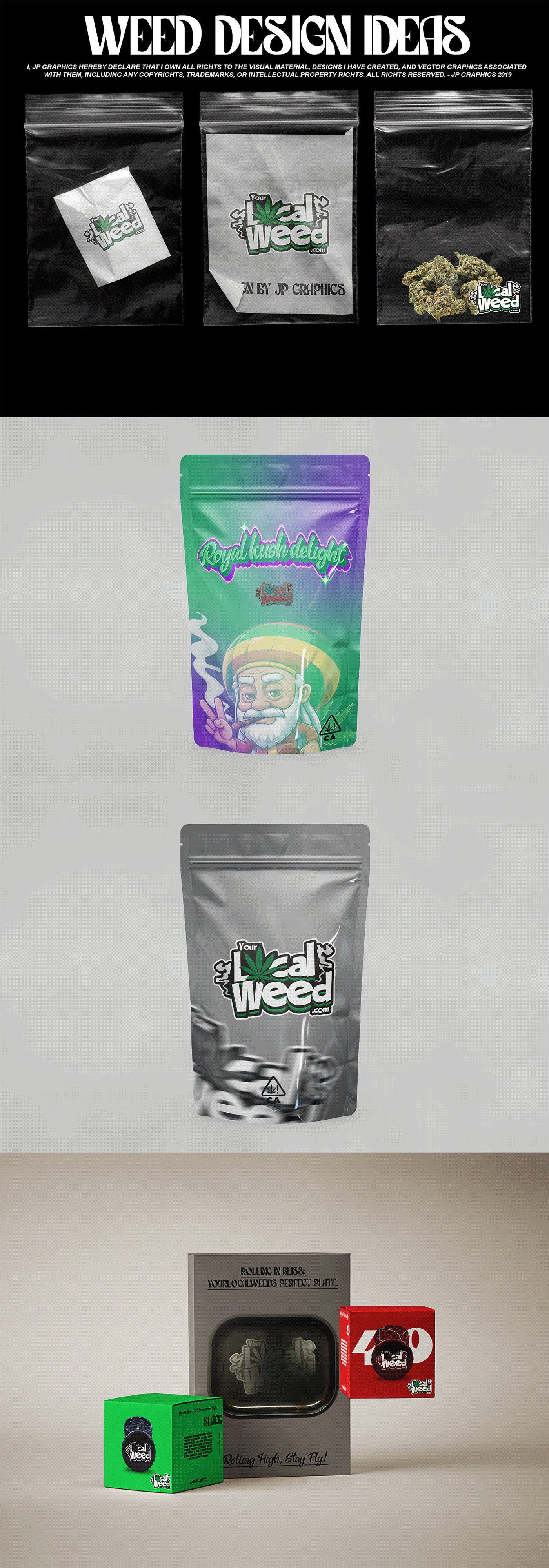 weed cannabis hemp CBD branding  brand identity marijuana