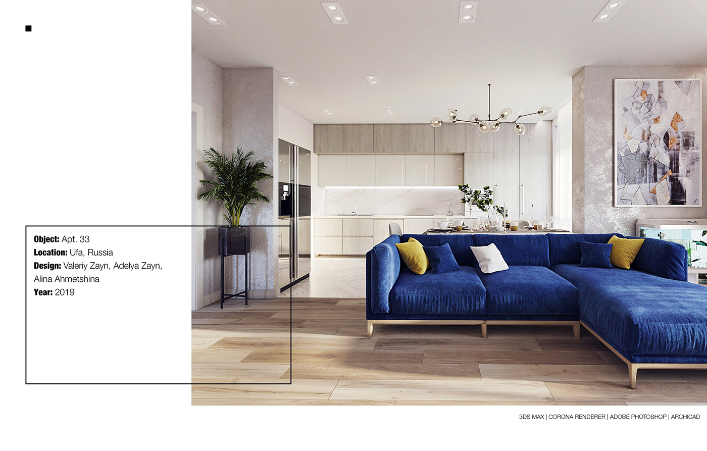 визуализация Интерьер квартиры дизайн интерьера Interior interior design  apartment квартира