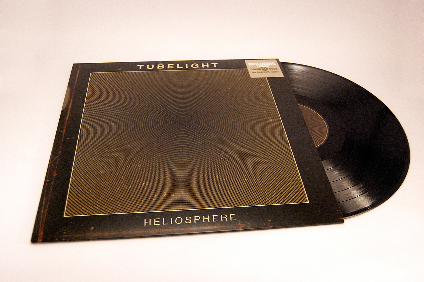 record vinyl cd digipack shoegaze psychedelic rock tubelight heliosphere 3D CGI sphere maxon cinema 4d gif