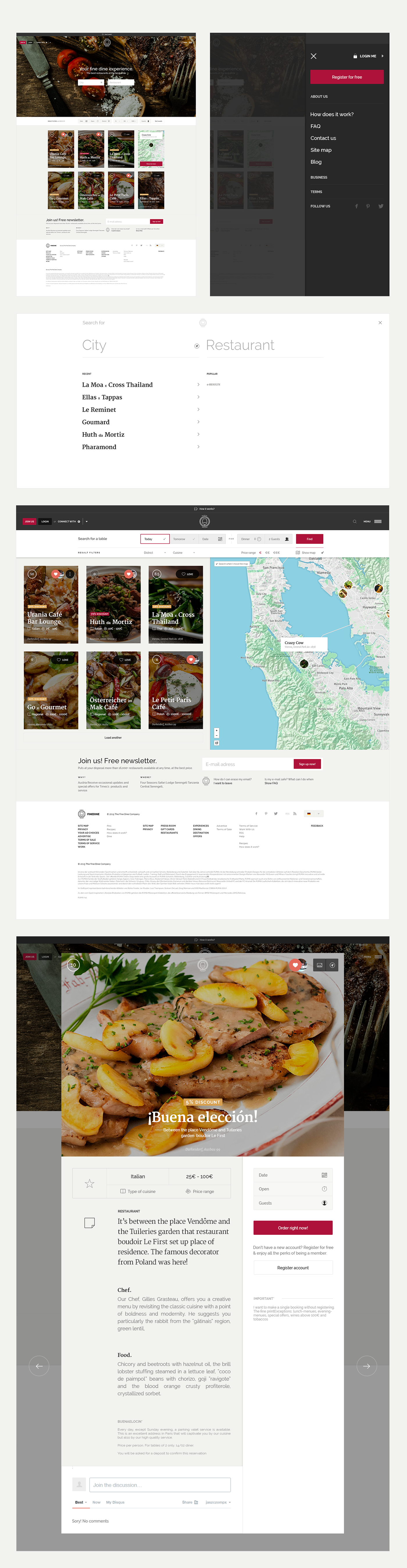 restaurant Food  portal Cyprees