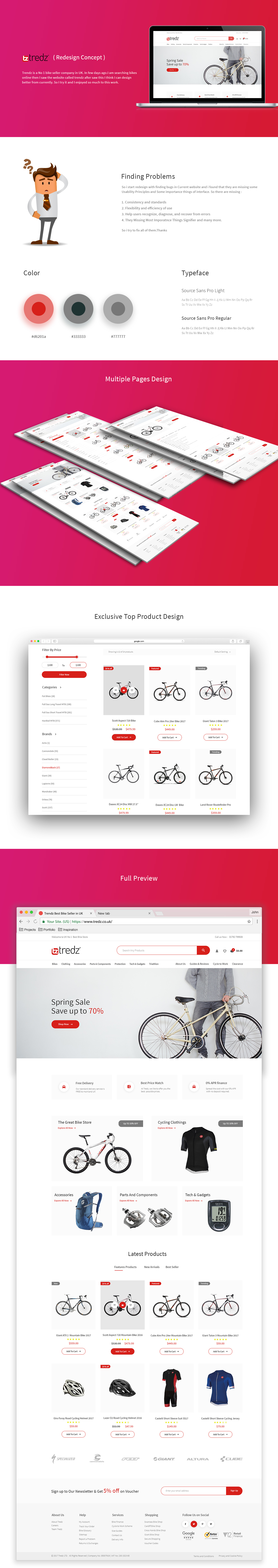 user interface user experience UI ux Web redesign web redesign clean minimal website Ecommerce