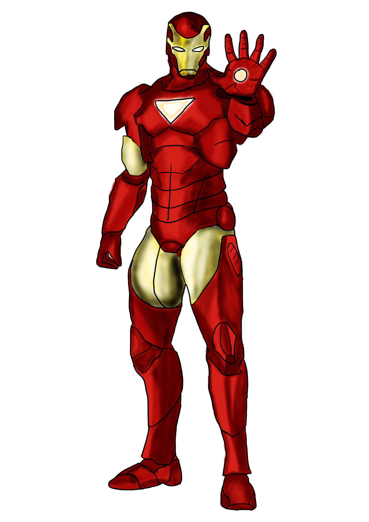Avengers Digital Art  ILLUSTRATION  iron man marvel photoshop SuperHero tony stark