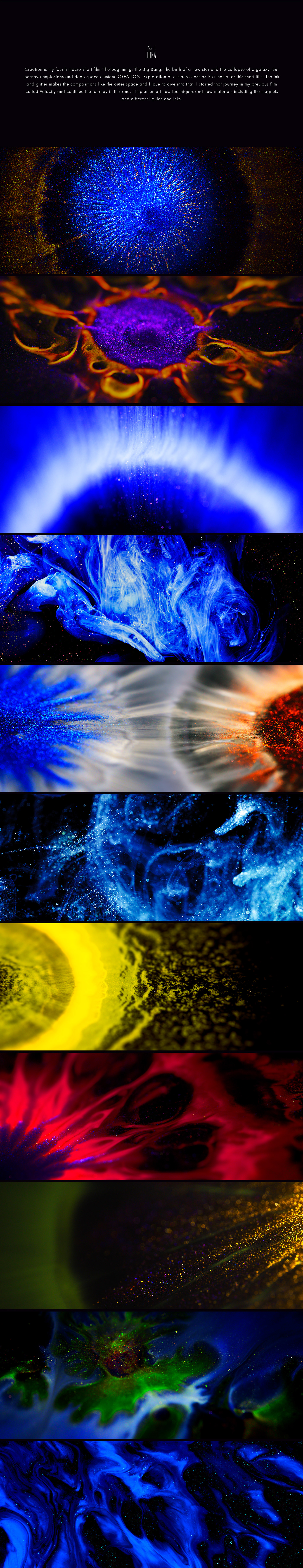 Fluid Art video short film Film   ink Liquid abstract colorful cinematography liquid art