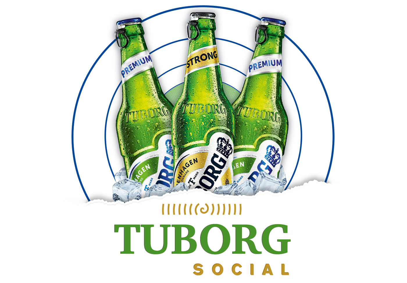 Tuborg animation  creative cool beer drinks alcohol beverage