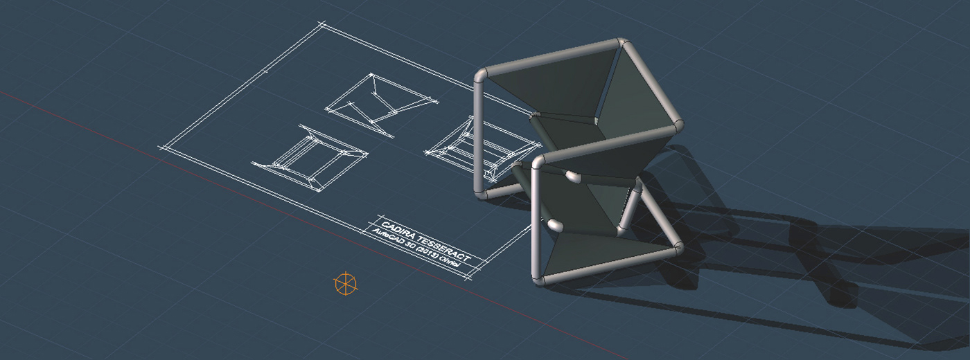 3D chair Tesseract