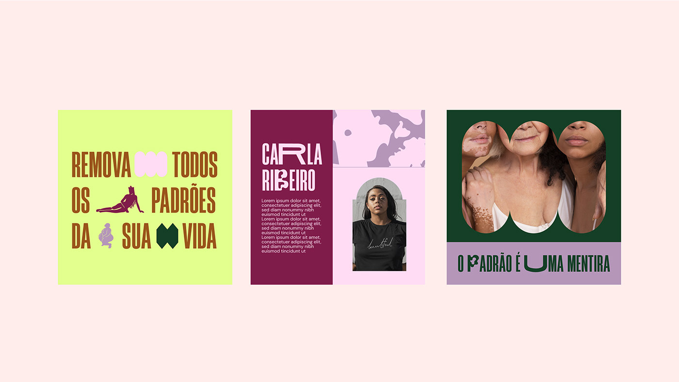 Brand Design brand identity branding  Brasil feminism identidade visual logo marca podcast woman