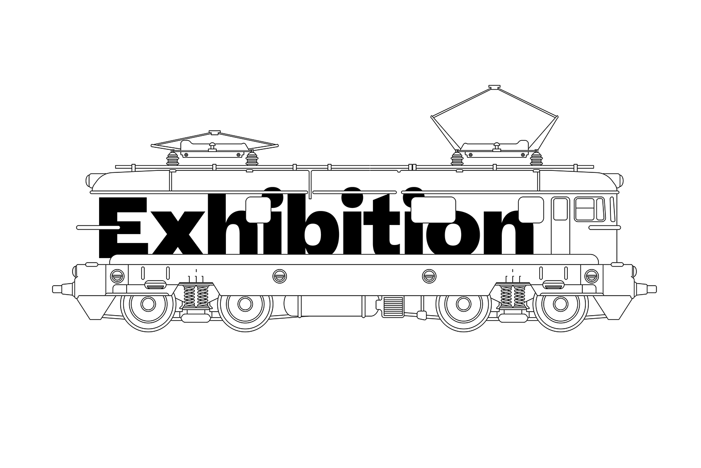 book branding  editorial Eurocity Exhibition  exhibition branding graphic design  STATION train