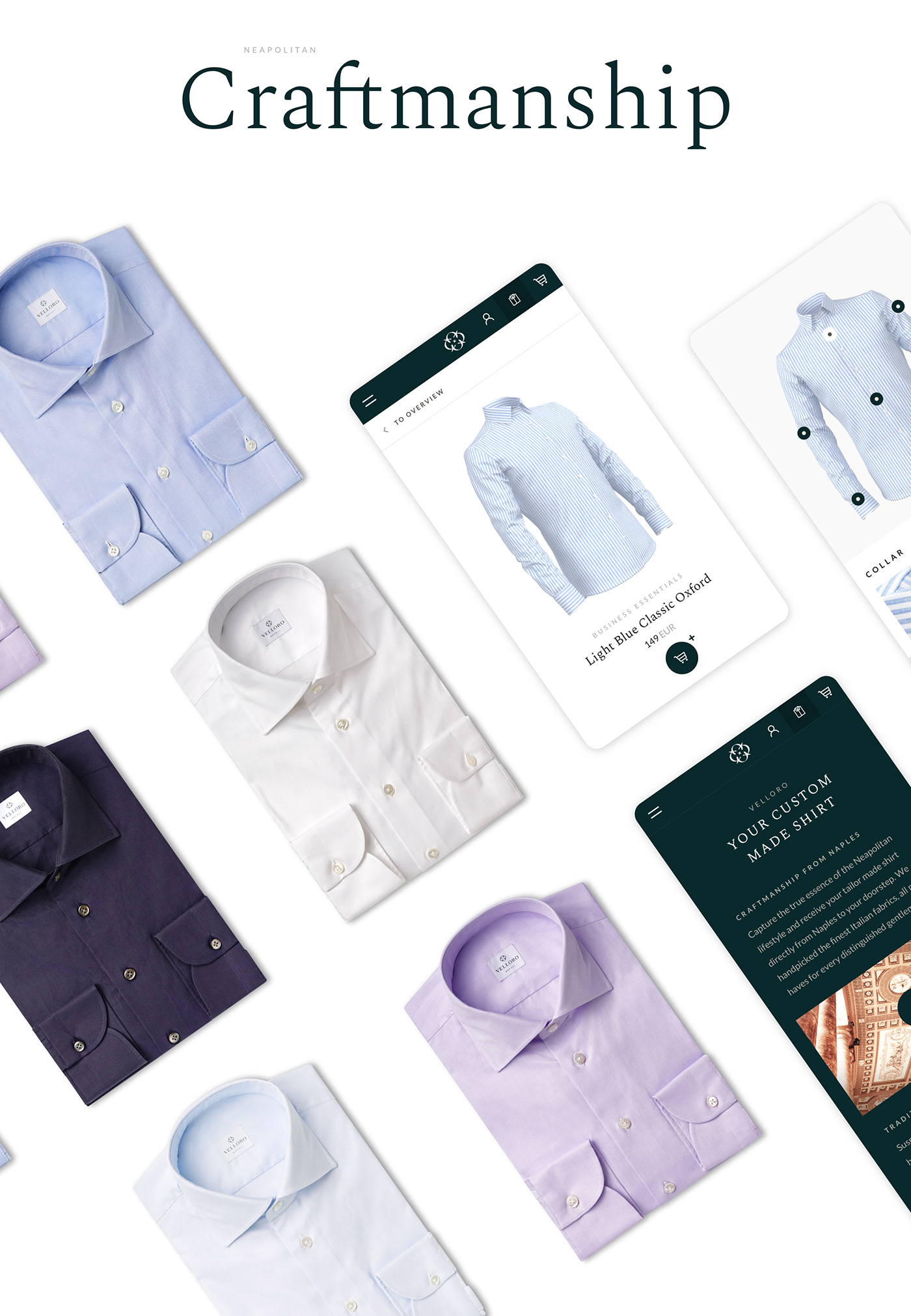 Clothing configurator Custom Fashion  mobile Photography  shirts typography   webshop Website
