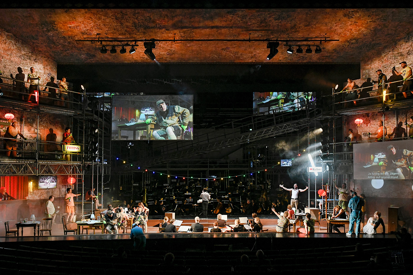 Event light opera scenography set stage setdesign Stage STAGE DESIGN Theatre video