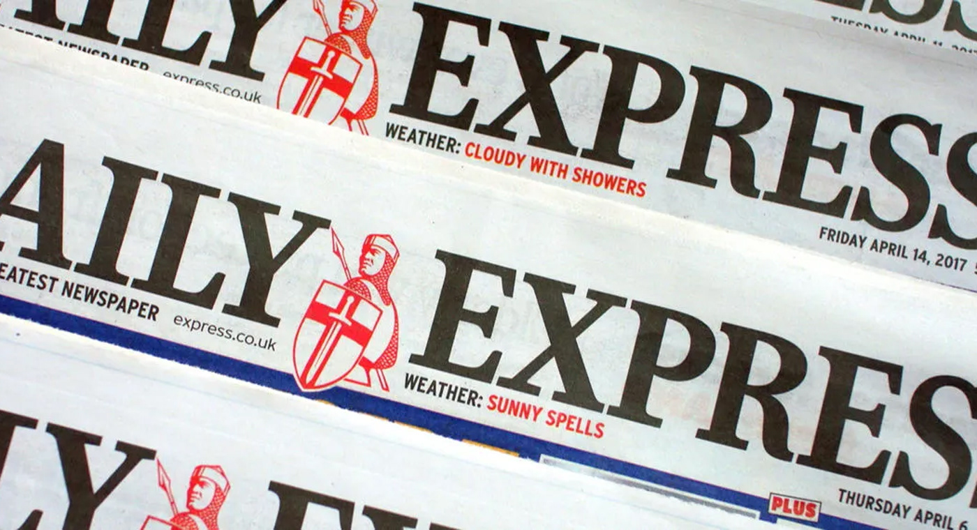 concept Daily Express news News Portal redesign Website