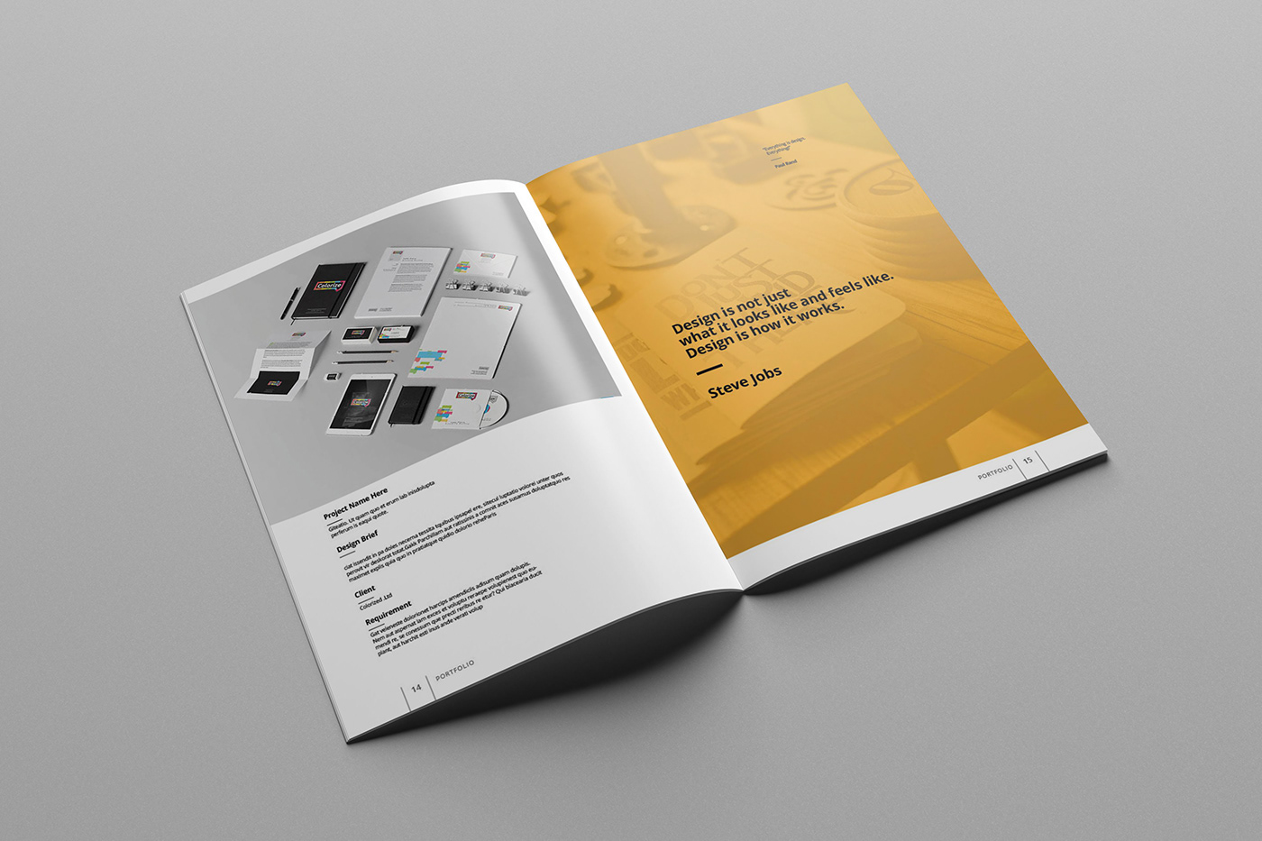 a4 business business catalog catalog catalog template Catalogue clean customizable portfolio design