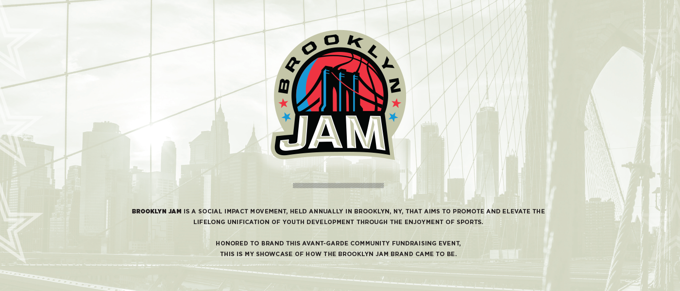 sports community charity Tournament branding  basketball athletes New York hoops Event
