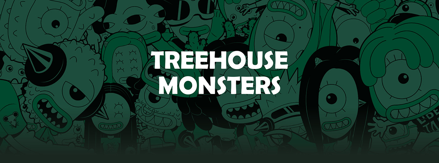 animation  cartoon Character comic concept design monster monsters Treehouse vector