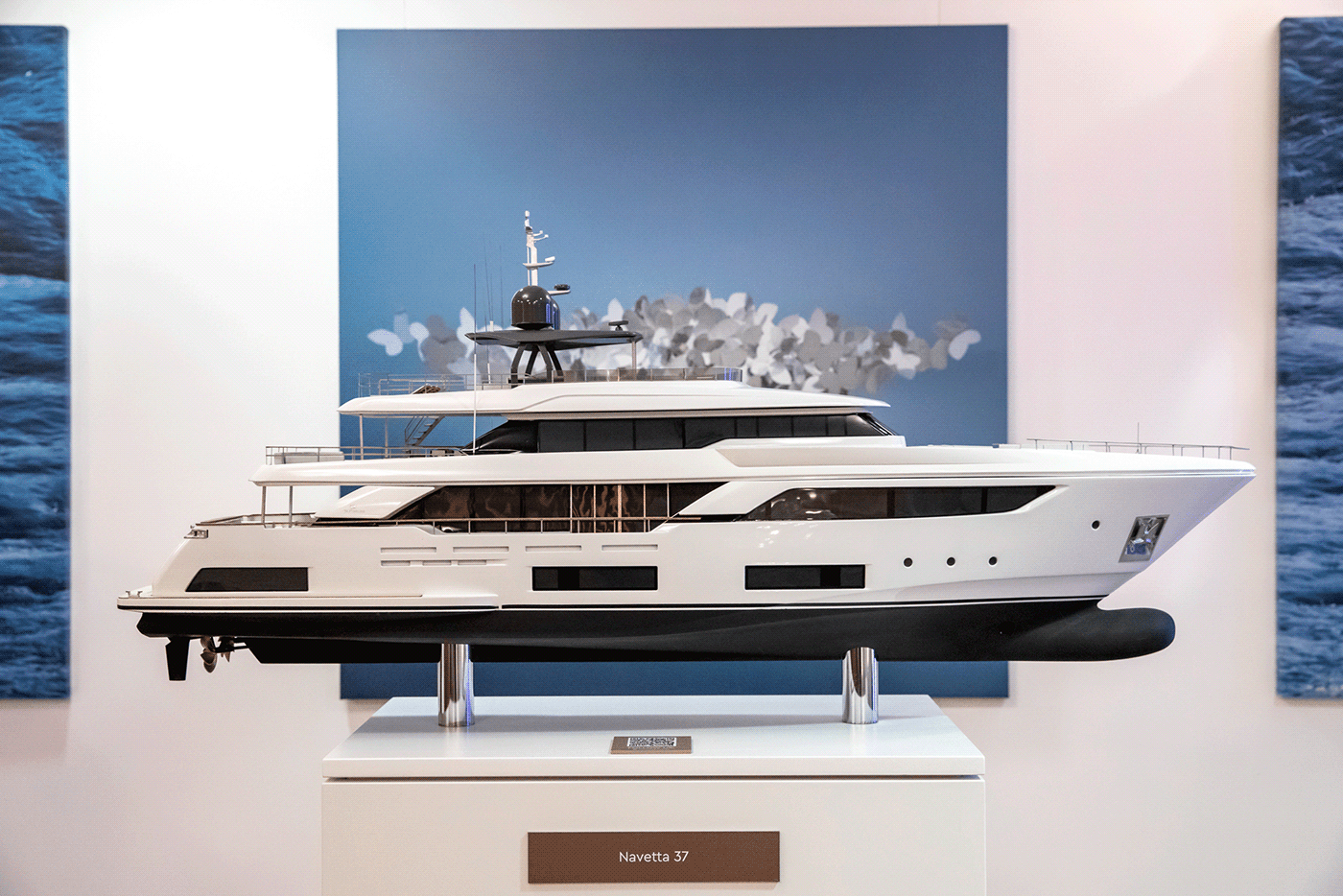 art brand design environmental Exhibition  gallery luxury sculpture sea yacht
