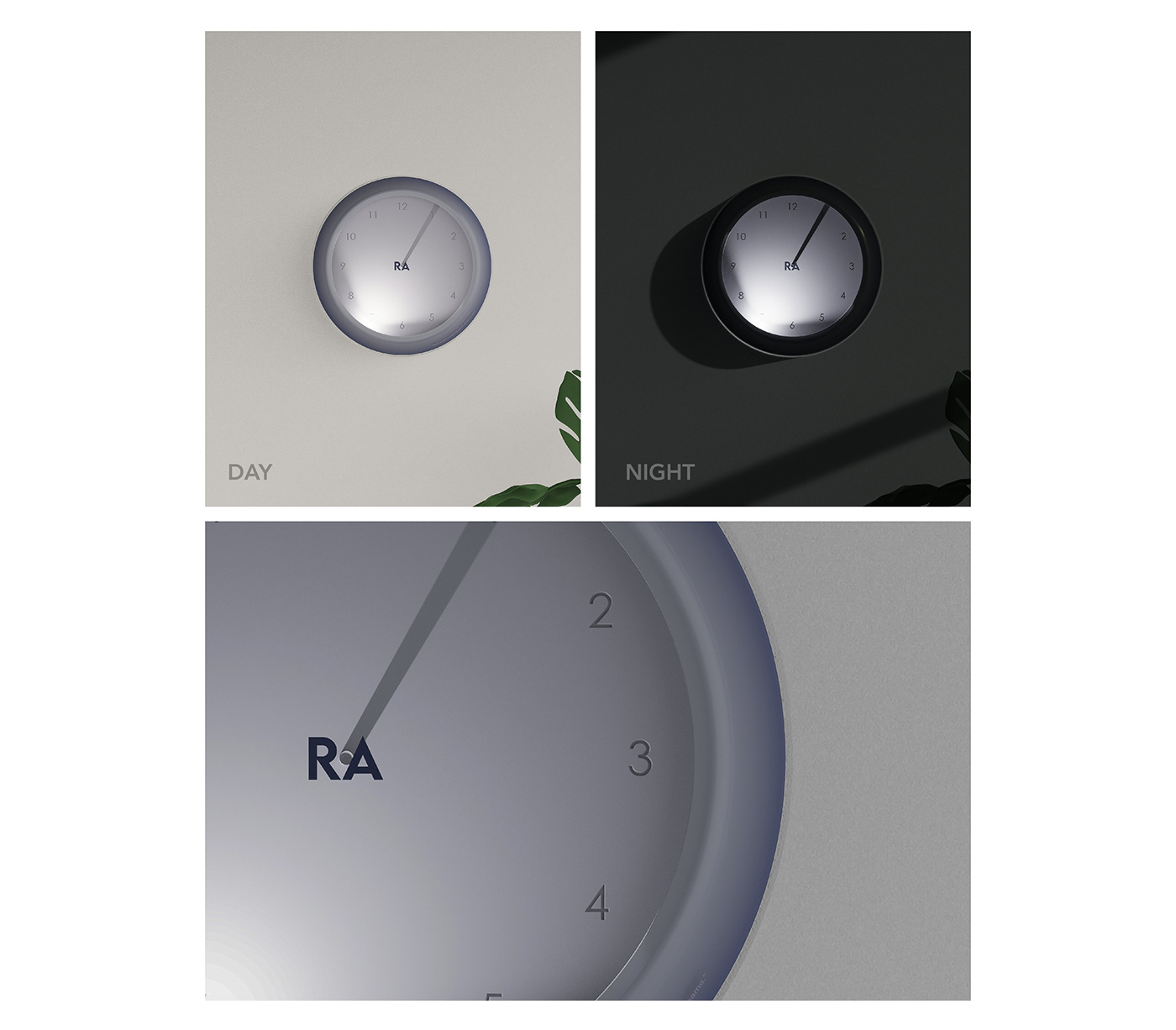 product design  clock design industrial design  concept watch design inspiration Lighting Design  light watch WALLCLOCK