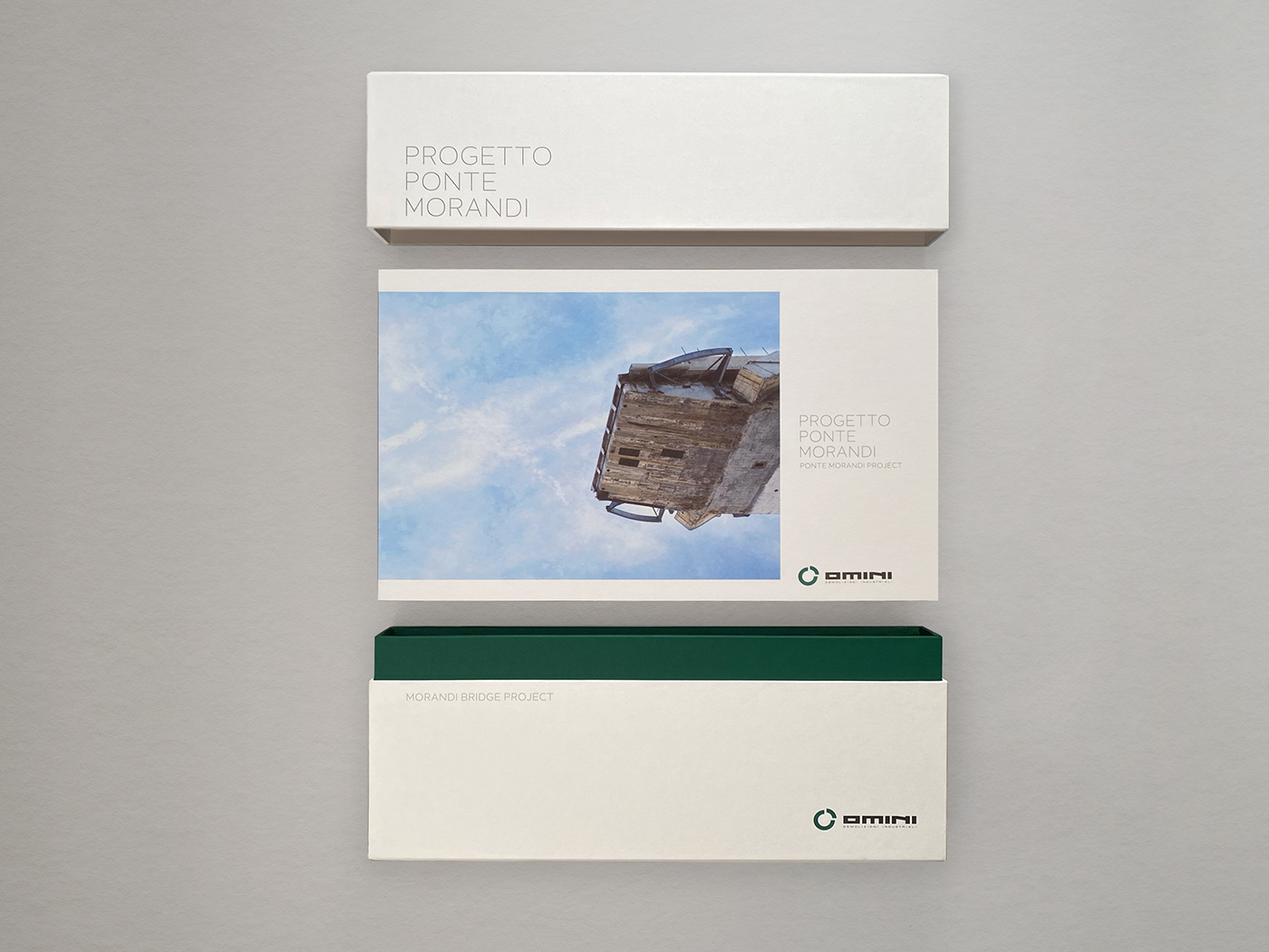 architecture cartotecnica grafica monografia ponte stampa