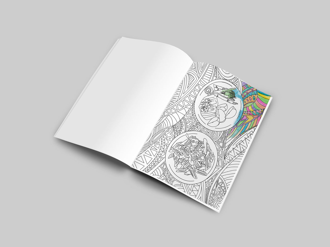 coloring book adult coloring book mom coloring book Patterns house interior activities of mom book Book mock up line art