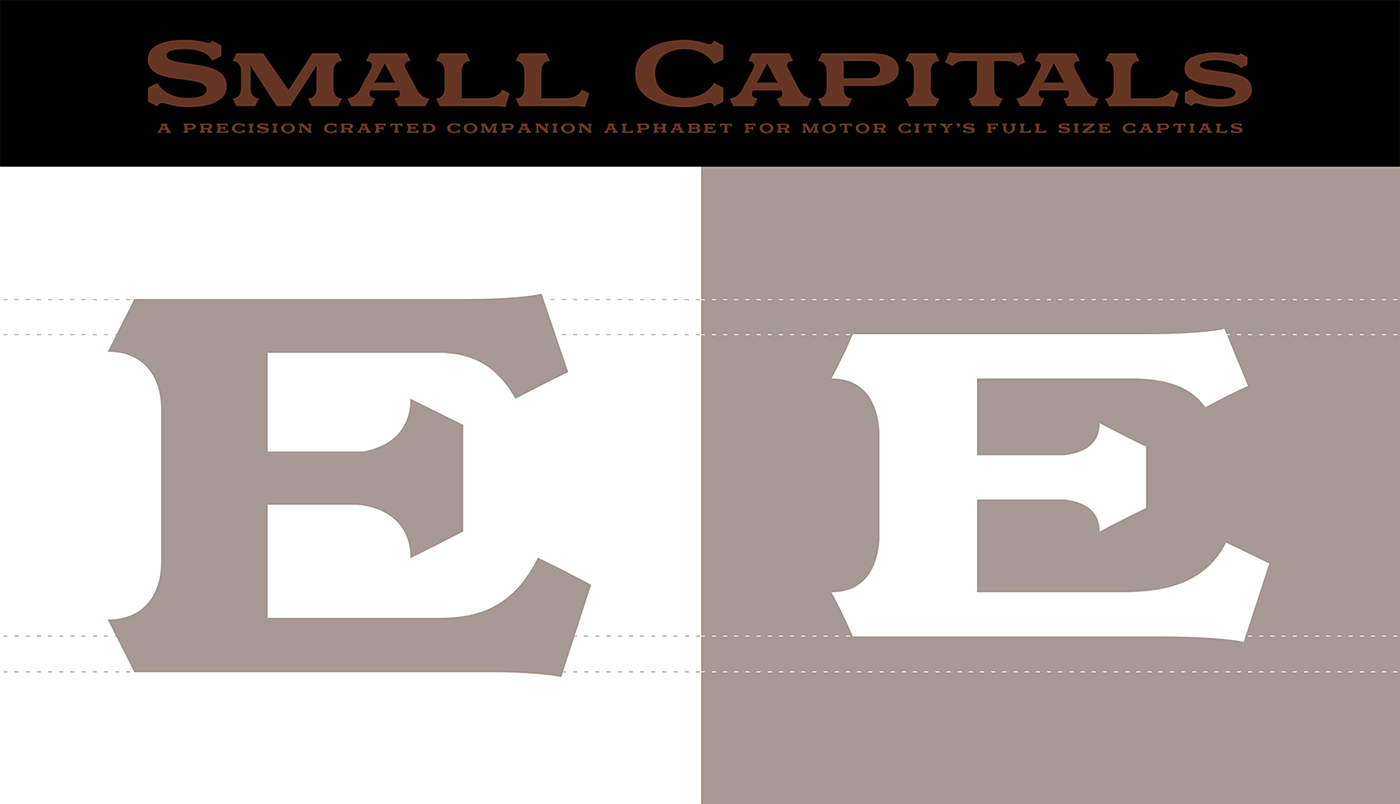 type font Typeface detroit Urban serif bold Heavy lettering Headline Display