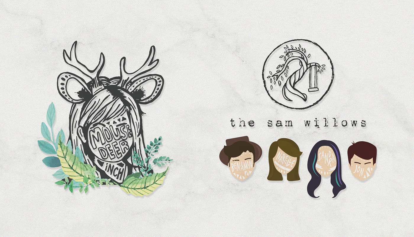 Competition design ILLUSTRATION  inch chua local music singapore The Sam Willows
