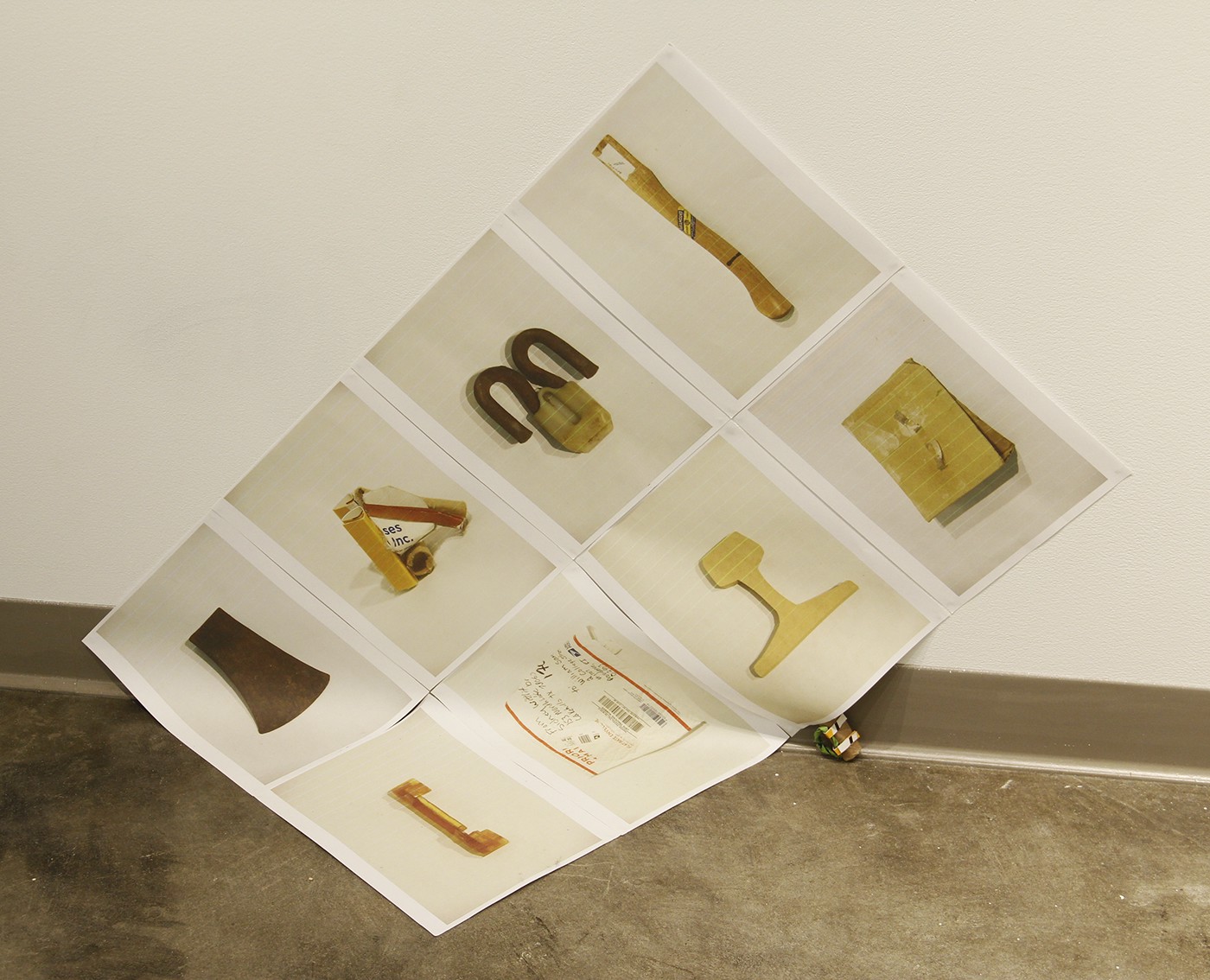 installation digital immersive Found objects Detritus transitional
