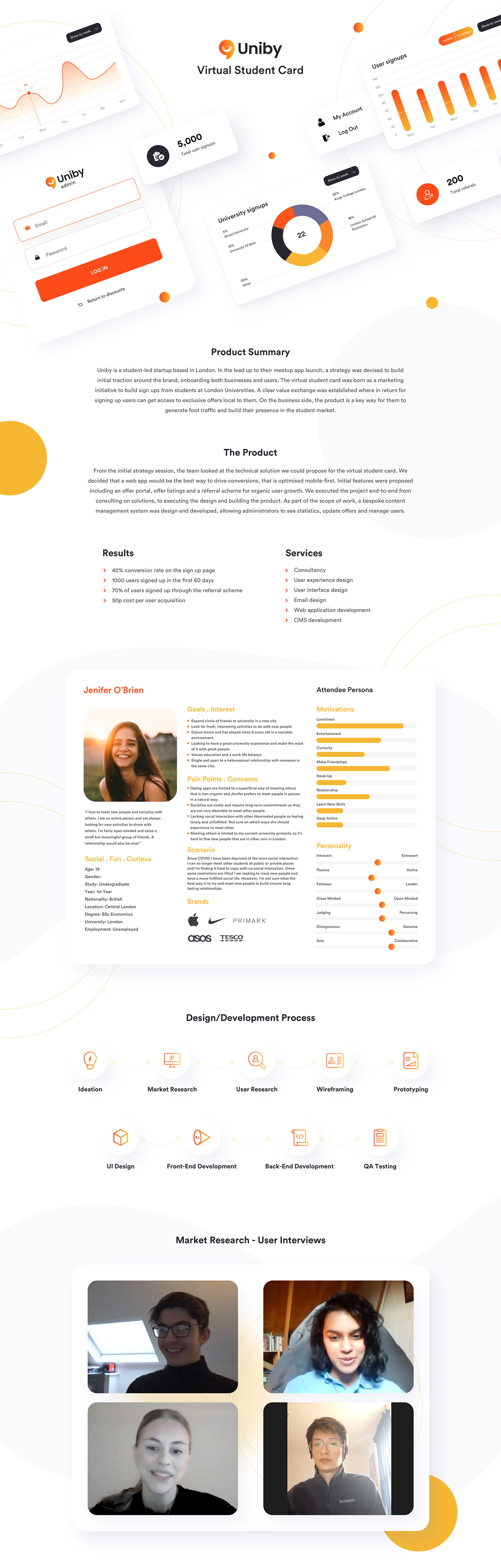 app branding  cms creative dashboard product design  student typography   University Website