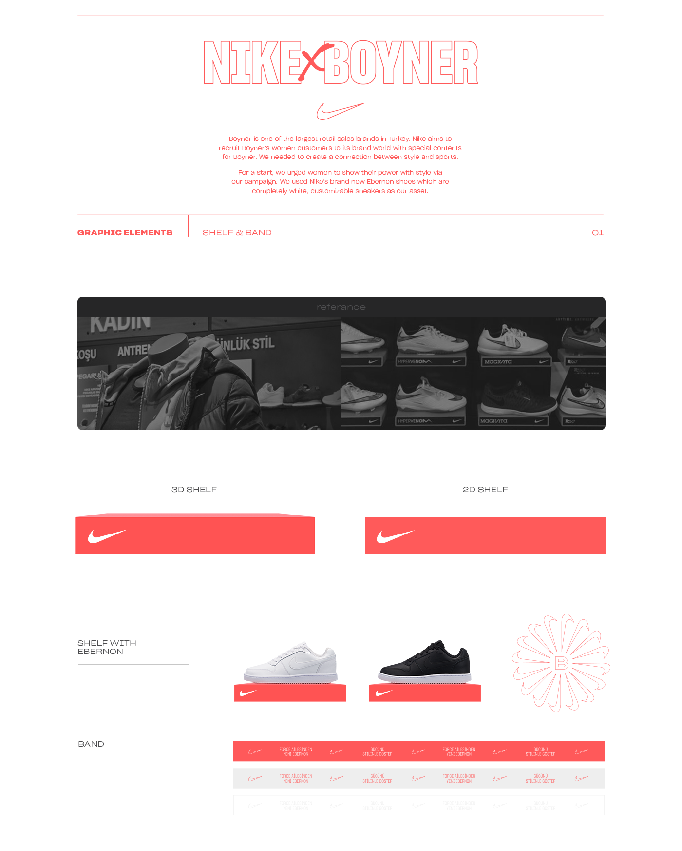 Nike BOYNER Advertising  shoe Retail photo motion