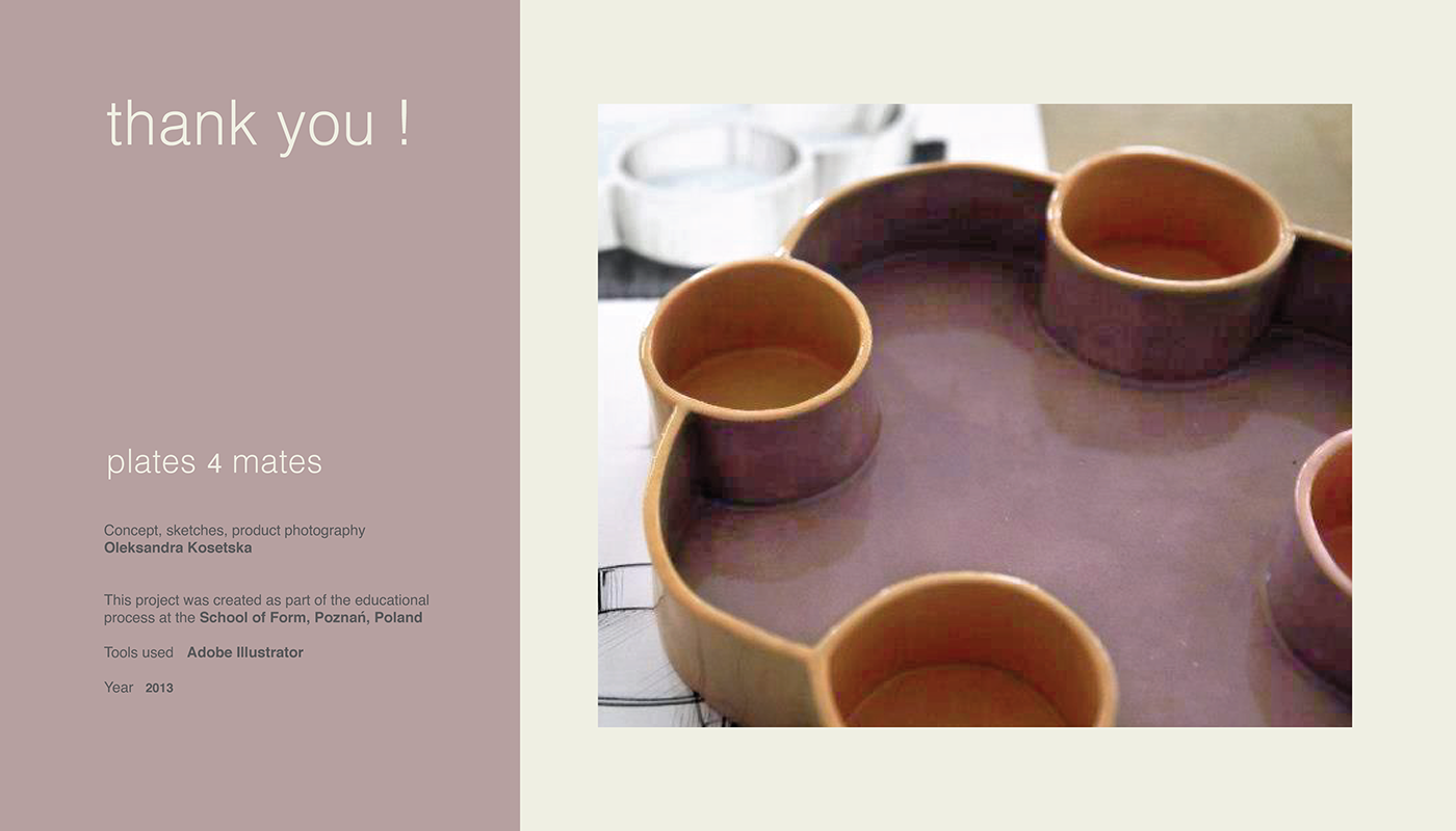 Pottery handmade ceramic plate tableware industrial design  product design 