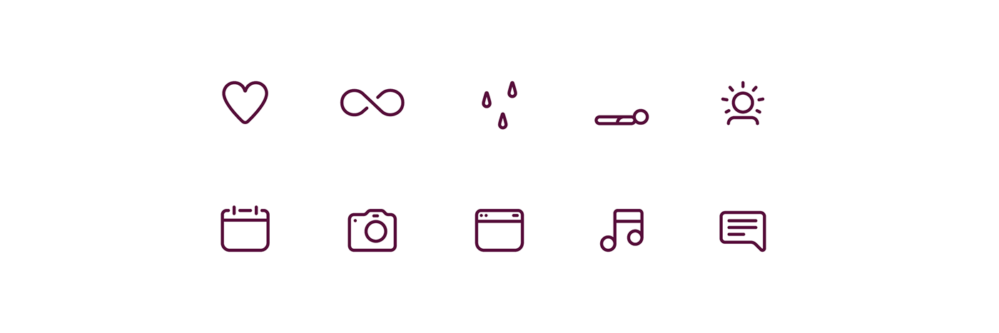 brand identity icons Identity Design logo minimal one pager Web Design  Website