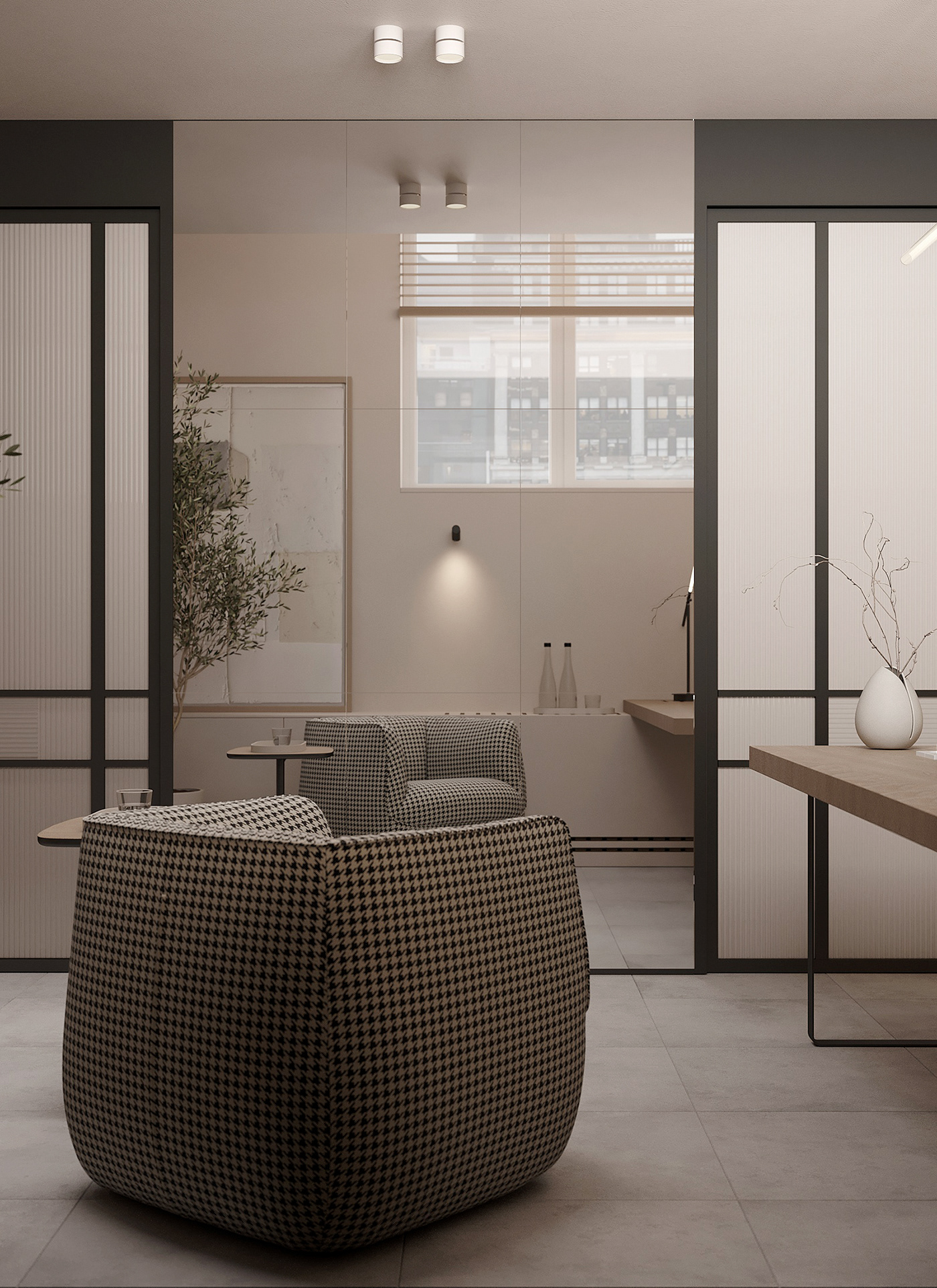 design Office Design Interior 3ds max Render visualization interior design  corona